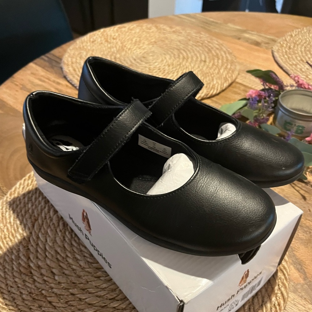 Hush Puppies Black Lexi Classic Mary Jane